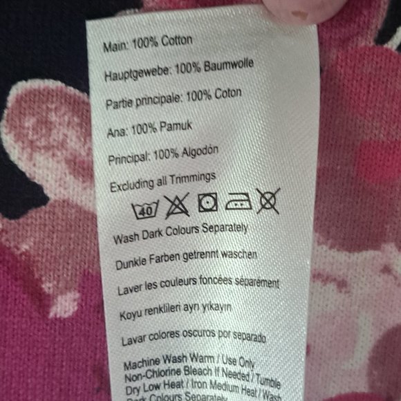 Joules Riviera Print Black Floral Women's Dress.  Size 2 - Picture 3 of 7